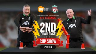 Shaky Hands Liverpool FC Legends McMahon and Aldridge Cup Shows Challenge  Episode 2 [upl. by Silma219]