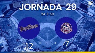 JORNADA 29 RESUMEN  Navegantes del Magallanes 12 Tiburones de La Guaira 7 2324 241123 [upl. by Jenelle]