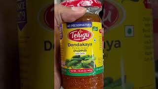 Telugu Pickles available in Australia Stores indianstore australia melbourne viralvideo shorts [upl. by Rotceh]