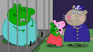 Zombie Apocalypse Zombies Appear At The Maternity Hospital🧟‍♀️ Peppa Pig Halloween Funny Animation [upl. by Dnalhsa]