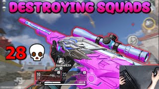 DESTROYING SQUADS 28KILLS 😮😮 BLOODSTRIKE [upl. by Dollie]