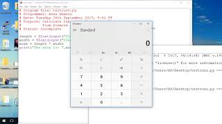 How to put test runs in comments in Python code [upl. by Notanhoj364]