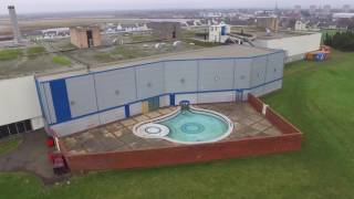 Irvine Ayrshire  From The Air  Magnum and Beach Park  Phantom 3 Standard  Second Flight [upl. by Claudie875]