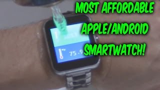 How to connect Zeblaze smartwatch Apple  Android watch review [upl. by Tiat318]