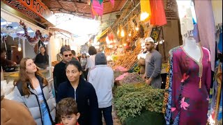 Tunisia 🇹🇳 Houmt Souk Djerba Island  Walking Tour  Djerba  تونس جربة حومة السوق [upl. by Miguelita369]