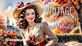 Happy Autumn Morning Vintage Swing Music from the 1930s amp 40s [upl. by Annaek]