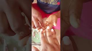 My Nails Vlog nails braidstyles hairstyles vlogs [upl. by Hibbs]