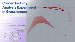 Corner Tactility Analysis Experiment in Grasshopper [upl. by Ahras]