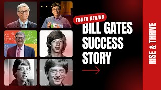 Bill Gates Biography In English  Bill Gates Life History  Success Story Of Microsoft RISE amp THRIVE [upl. by Graniah]