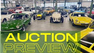 Rare Fiats Low mileage Muscle Cars and Unusual Fast Fords  October Auction Preview  WB amp SONS [upl. by Gallenz656]