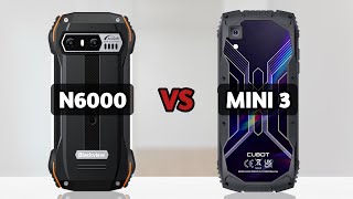 Blackview N6000 vs Cubot KingKong Mini 3  Best Mini Smartphones [upl. by Mulford]