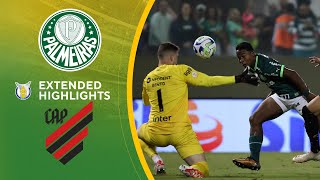 Palmeiras vs Athletico Paranaense Extended Highlights  Brasilerao Série A  CBS Sports Golazo [upl. by Eittam]