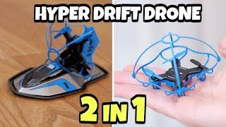 HYPER DRIFT DRONE Air Hogs genialata 2 radiocomandi in 1 [upl. by Illib743]