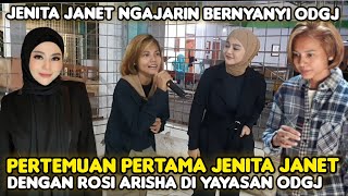 Kunjungan Jenita Janet Mempertemukannya dengan Rosi Arisha Binaan Al fajar Berseri yang Jago Nyanyi [upl. by Stuppy]