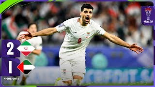 AsianCup2023  Group C  Islamic Republic Of Iran 2  1 United Arab Emirates [upl. by Miett]