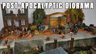 PostApocalyptic Diorama Build in 135 Scale Bringing the End of the World to Life [upl. by Wyne]