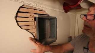 Restoring Original Plaster  how to repair lath and broken plaster [upl. by Ruperta433]