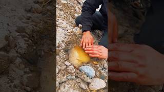 Precious Stone Found in the River Bank 😱 trending stone money bangla shortvideo [upl. by Gylys954]