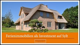 Dokumentation Luxusimmobilien als Investmentanlage auf Sylt [upl. by Ambur]