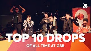 TOP 10 DROPS 😱 Grand Beatbox Battle ALL TIME [upl. by Minni]