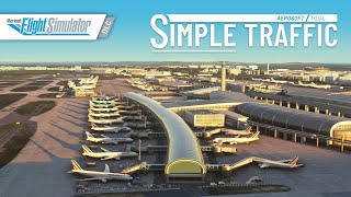 Aerosoft Tool Simple Traffic  Microsoft Flight Simulator  Official Trailer  Aerosoft [upl. by Retsof]