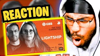 K Dre REACTS to LIGHTSHIP  Grand Beatbox Battle 2019  Tag Team Elimination REACTION [upl. by Ziegler]