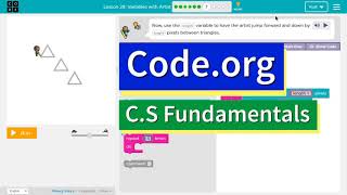 Codeorg Variables with Artist Answers Explained  Course F Lesson 86  Express Lesson 197 [upl. by Silverman]