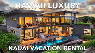 MODERN LUXURY VACATION RENTAL KAUAI HAWAII [upl. by Etselec]