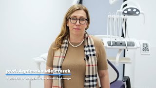 Prof Agnieszka Mielczarek zaprasza do podjęcia studiów na Wydziale LekarskoStomatologicznym [upl. by Nahoj]