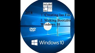 Create ISO File amp Make Bootable Windows DVD [upl. by Fransis]