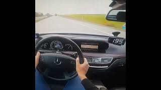 Mercedes S320 CDi Test [upl. by Airdnassac]