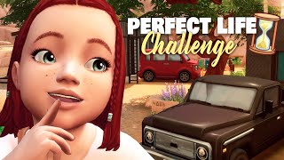 ☾ Zora la petite terreur  Perfect life challenge 1  Sims 4 ☽ [upl. by Atokad]