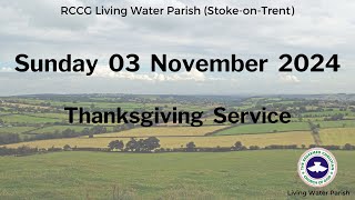 LWP Stoke Thanksgiving Family Service 3 November 2024 [upl. by Graves438]