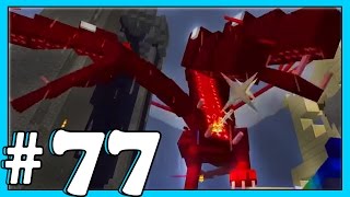 Minecraft  Crazy Craft 22  Fighting The QUEEN 77 [upl. by Whitnell446]