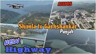 Shimla se Garhshankar Kya Nazarey hai ♥️  NHAI  roadtrip thar shimladiaries [upl. by Annenn]