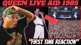 Queen Reaction  Full Concert Live Aid 1985  BEST PERFORMANCE OF ALL TIME 🤯 [upl. by Elocon856]