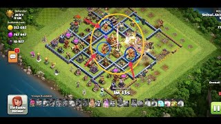 COC  Attack 277 beat Multitarget Inferno with ROOT RIDER  VALKYRIE 100 coc clashofclans th16 [upl. by Saltzman722]