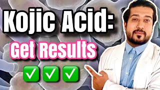 Kojic Acid for Dark Spots and Melasma  This is How it is Done [upl. by Eened116]