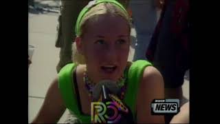 MuchMusic Ravers at Toronto City Hall iDance 2 Sook Yin 2001 [upl. by Sufur]