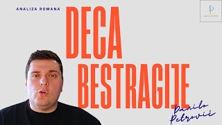 Uroš Petrović Deca Bestragije analiza romana [upl. by Noruq]