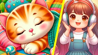 El Gatito Dormilón 😺💤Canción Infantil Divertida y Educativa [upl. by Akinaj188]