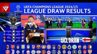 202425💥Phase Draws UCL [upl. by Akinek]