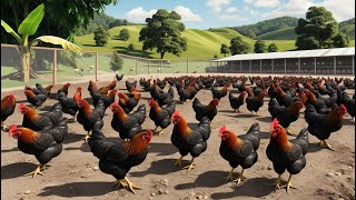 The simplest and most profitable chicken farming process today [upl. by Anahgem657]