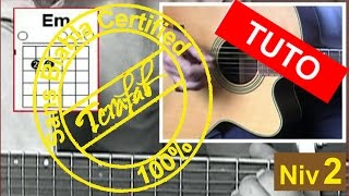 Temps à nouveau  JeanLouis Aubert Tuto Guitare by Terafab [upl. by Pucida125]