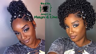 Make Your Basic Natural Hairstyles Lit  Feat Jamaican Mango and Lime [upl. by Grubman]