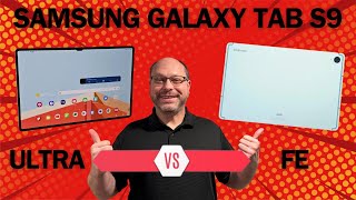 Samsung Galaxy Tab S9 FE vs Ultra  Why You Should Buy the FE Version [upl. by Nisotawulo]