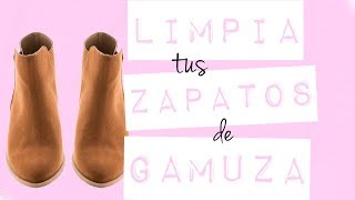 Limpia tus zapatos de gamuza  Kriss [upl. by Bradski]