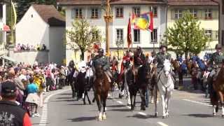 Umritt  Einzug in Beromünster [upl. by Leahcimnaes]