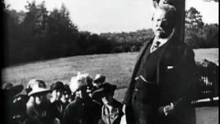 Theodore Roosevelt Speaking at Sagamore Hill 19161918 [upl. by Emmett681]