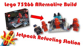 Lego Star Wars 75266 Alternative Build  Jetpack Refuelling Station  Building Instructions [upl. by Aloeda144]